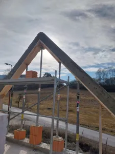Obrázok Výstavba hrubej stavby v Liptovských Kľačanoch