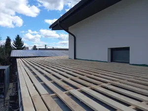 Obrázok Realizácia prístavby altánku a garáže Rabča